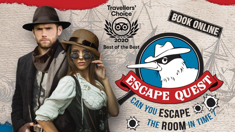 Embark on a journey back to Queenstown's gold rush era of the 1860s, where you'll delve into the mysteries of the time, decipher intricate codes, and race against the clock to secure your escape!